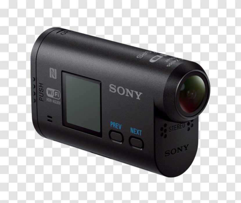 Video Cameras Action Camera 索尼 Sony HDR-AS20 Transparent PNG
