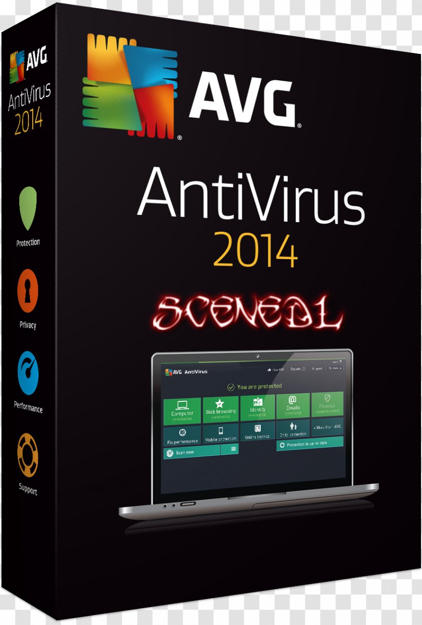 AVG AntiVirus Antivirus Software Internet Security 2017 Full Version - Display Advertising Transparent PNG