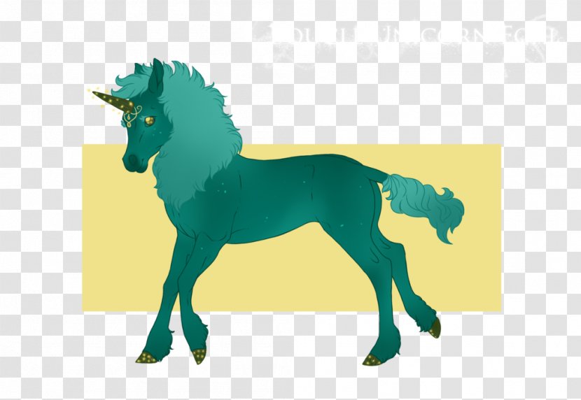 Mustang Stallion Unicorn Illustration Graphics - Mythical Creature Transparent PNG