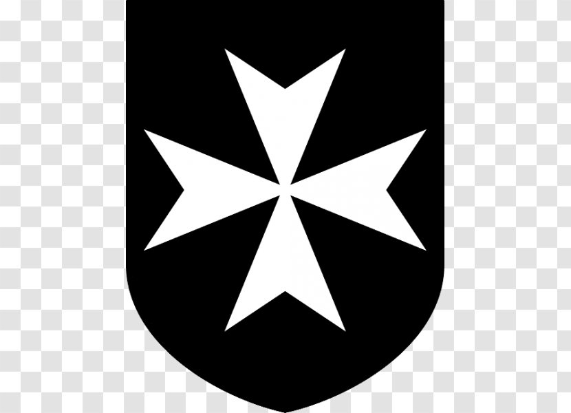 Maltese Cross Knights Hospitaller Sovereign Military Order Of Malta Crusades - Symbol - Christian Transparent PNG