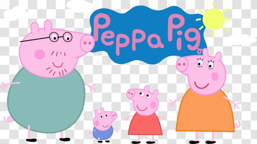 Daddy Pig Mummy Animated Cartoon - PEPPA PIG Transparent PNG