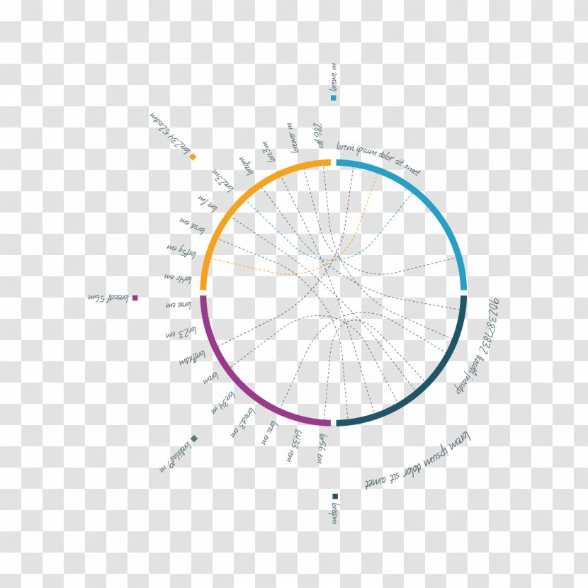 Circle Brand Diagram - Microsoft Azure - Vector Color Ring Decoration Transparent PNG