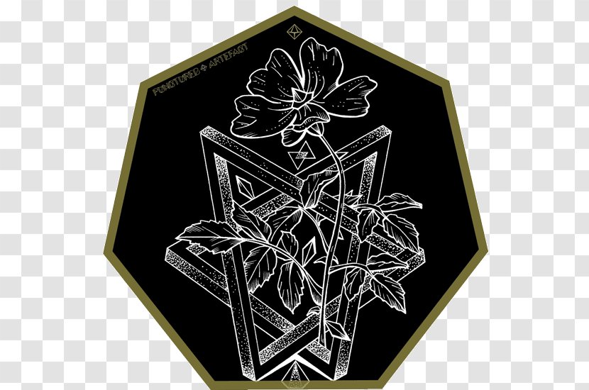Rose Flower Sacred Geometry Symbol Orchids - Ink Shading Material Transparent PNG