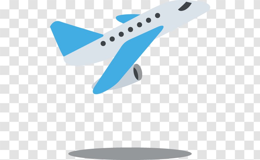 Airplane Emoji Text Messaging SMS Emoticon - Aerospace Engineering - Thinking Man Transparent PNG