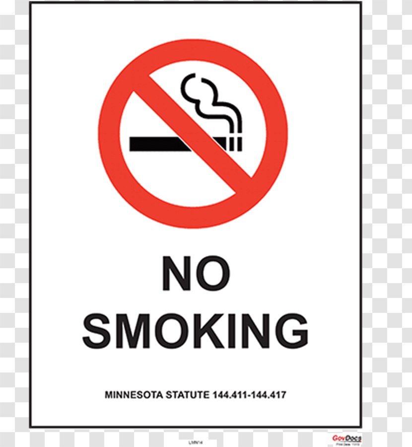 Smoking Ban Smoke-Free Air Act Sign Health - Brand - No Transparent PNG