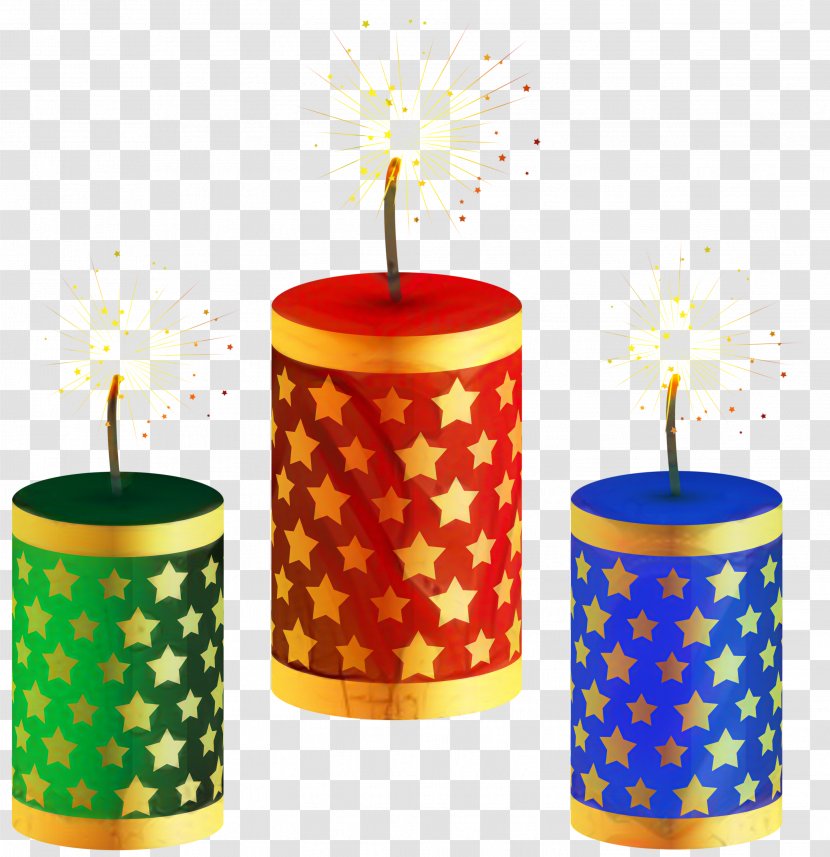 Independence Day Design - Fireworks - Interior Candle Holder Transparent PNG