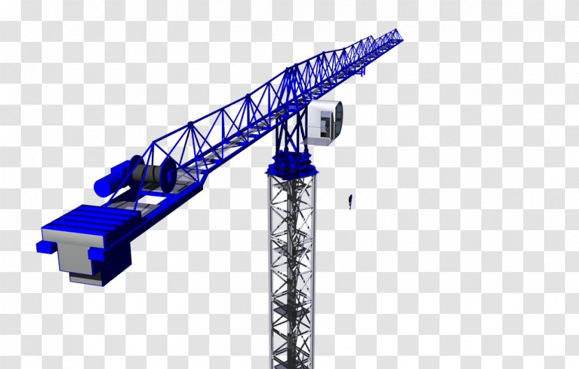 Technology Machine Electronics - Tower Crane Transparent PNG