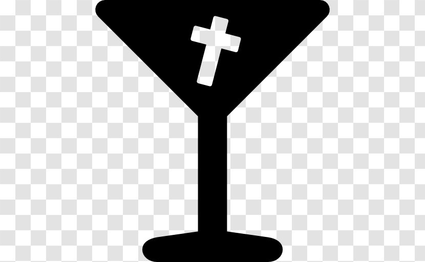 Cross Black And White Symbol Transparent PNG