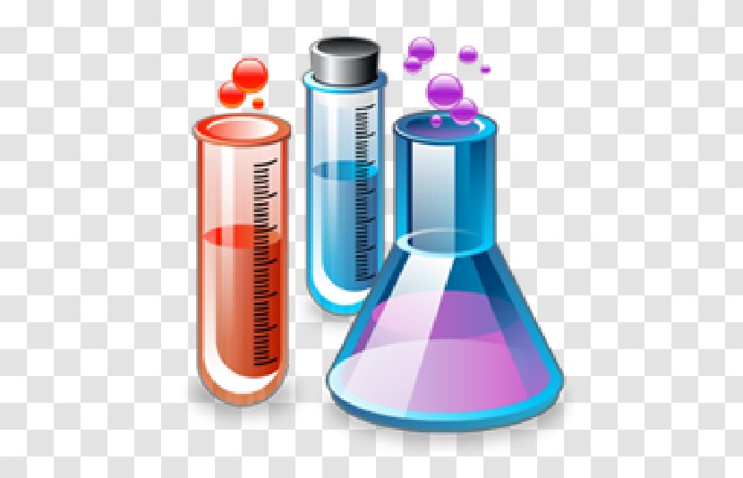Chemistry Laboratory Erlenmeyer Flask - Microscope - Test Tubes Transparent PNG
