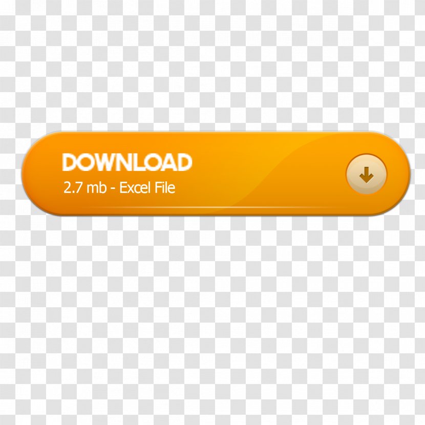 Computer Mouse Download Button Icon - Orange - Yellow Transparent PNG