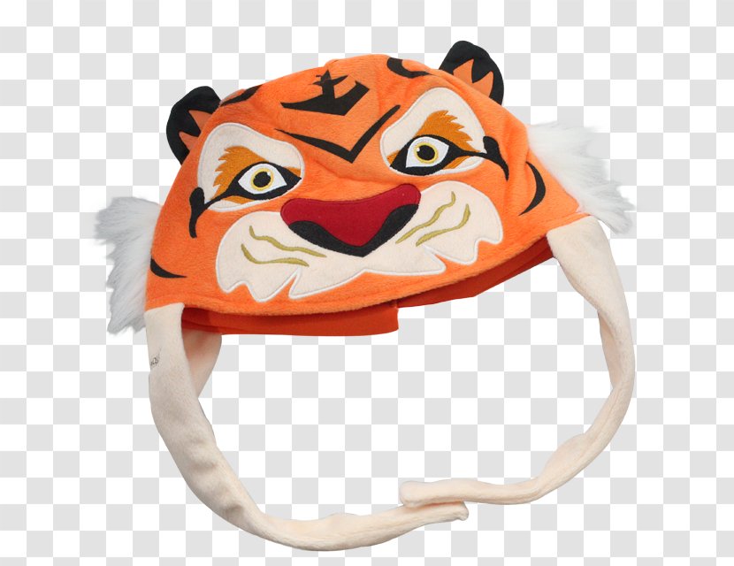 Animal Hat Clothing Accessories Tiger Costume Big Cat - Head Transparent PNG