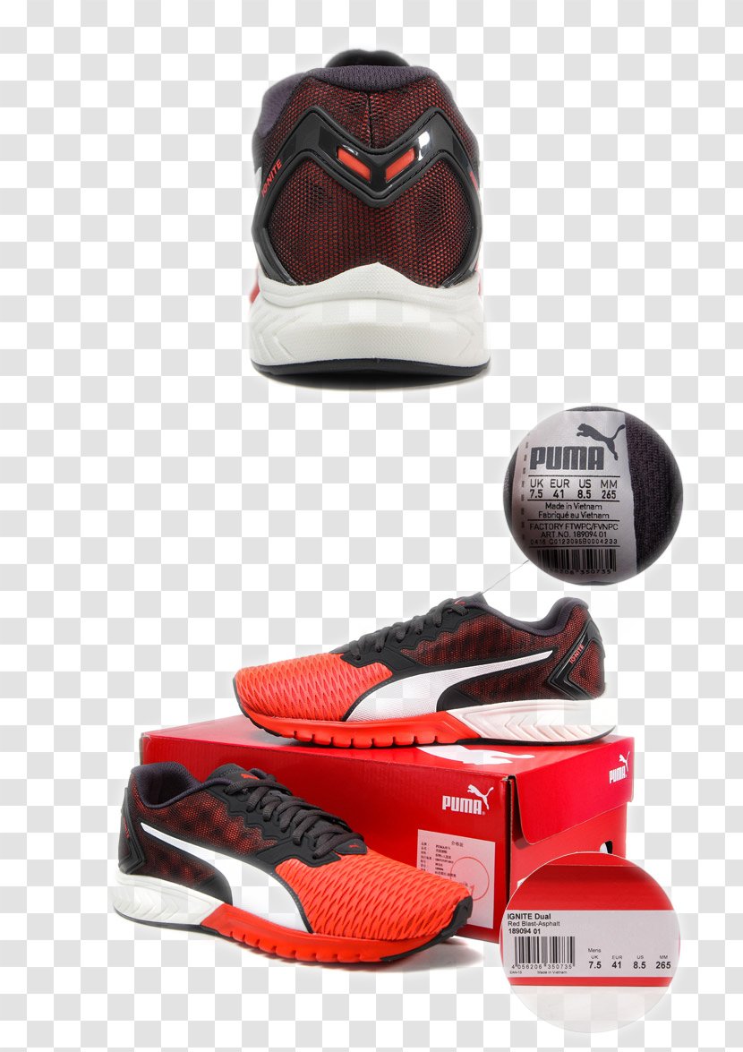 Puma Sneakers Shoe Sportswear - PUMA Running Shoes Transparent PNG