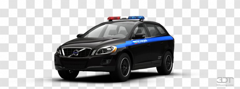 Sport Utility Vehicle Police Car Compact Motor - Automotive Tire - Tuning Volvo Xc60 Transparent PNG