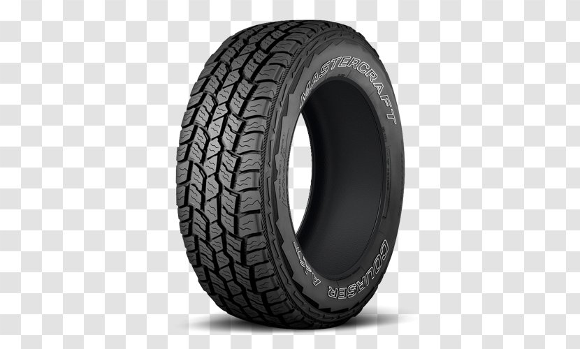 Car Mastercraft Courser AXT All-Terrain Radial Tire Motor Vehicle Tires Off-road - Offroad - Crafts Transparent PNG