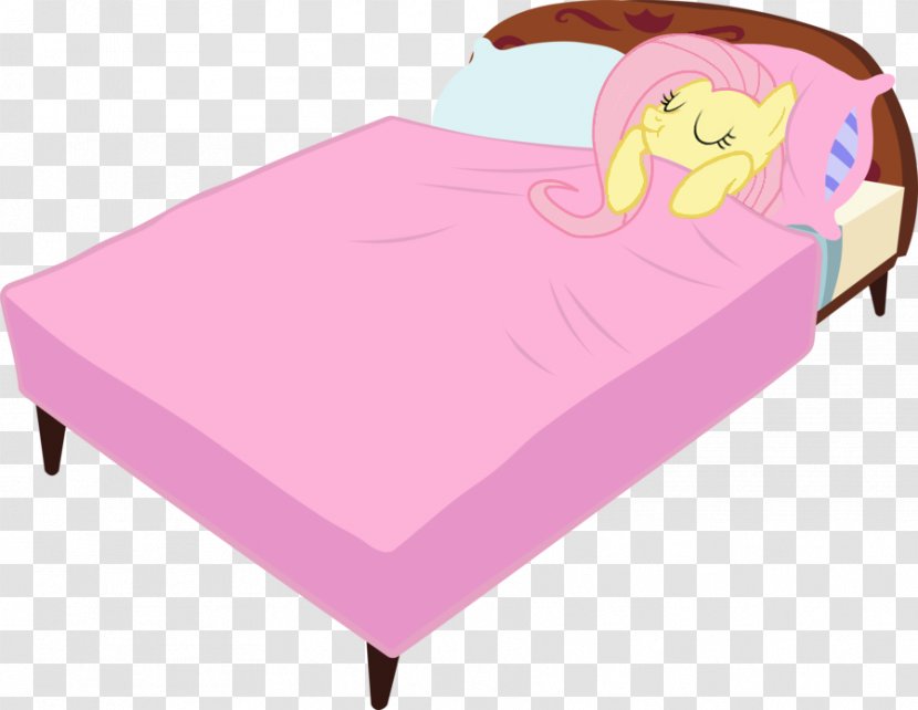 Rainbow Dash Fluttershy Mattress Rarity Bed Sheets - Silhouette - You Lie On The Table Sleeping Transparent PNG