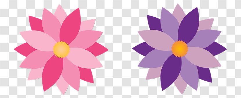 Pink M - Petal - Clip Art Flower Water Color Transparent PNG