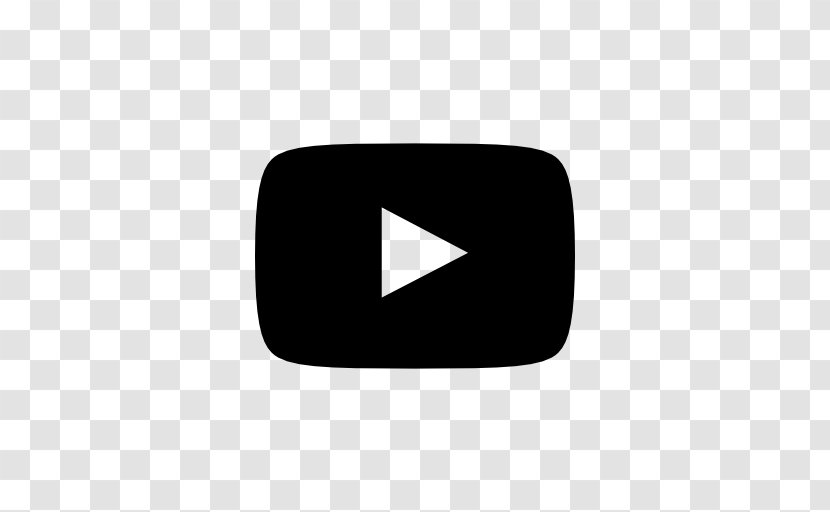 Brand Symbol Rectangle - Black - Youtube Transparent PNG