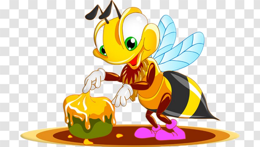 Honey Bee Insect Bumblebee - Sting Transparent PNG