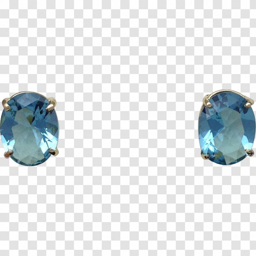 Earring Sapphire Body Jewellery Turquoise Transparent PNG