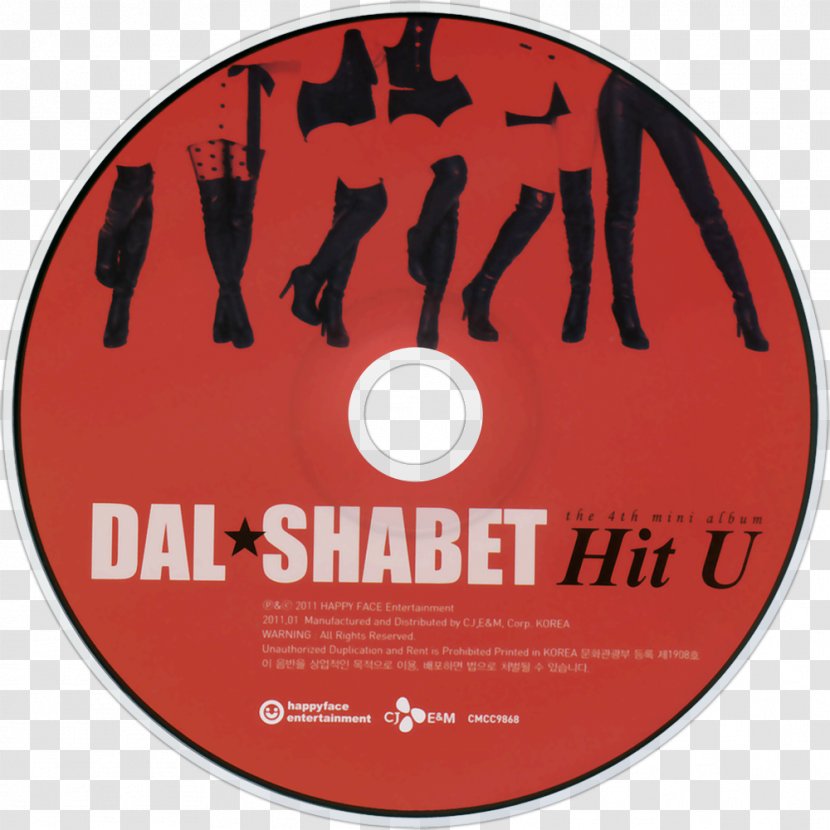 Hit U Dal Shabet Compact Disc - Label - Supa Dupa Diva Transparent PNG