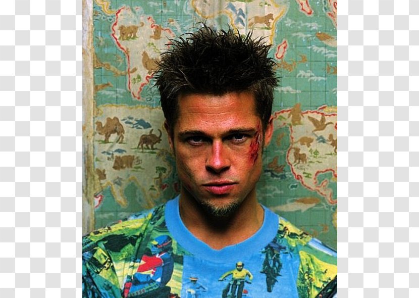 Brad Pitt Tyler Durden Fight Club Character Male - Holt Mccallany Transparent PNG