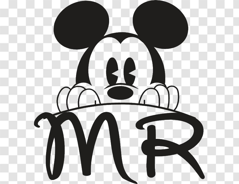 Mickey Mouse Mr. Mrs. Minnie Marriage - Mr Transparent PNG