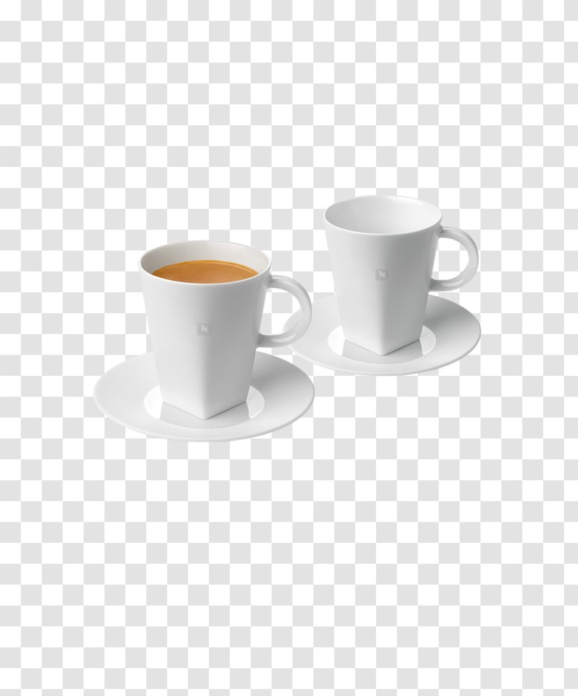 Coffee Cup Espresso Lungo Mug - Tableware - Black Transparent PNG