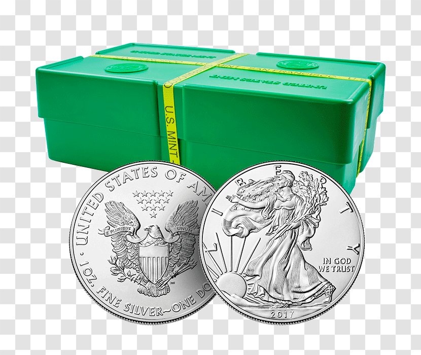 Coin American Silver Eagle Bullion - Collecting Transparent PNG