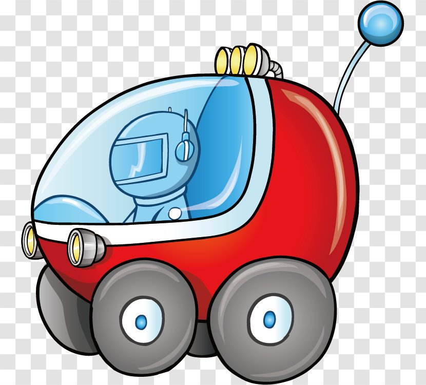 Cute Children's Toys Illustrator Vector Material - Vehicle - Dune Buggy Transparent PNG