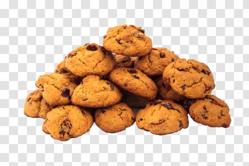 Chocolate Chip Cookie Peanut Butter Oatmeal Raisin Cookies Stuffing Biscuit - Food Transparent PNG