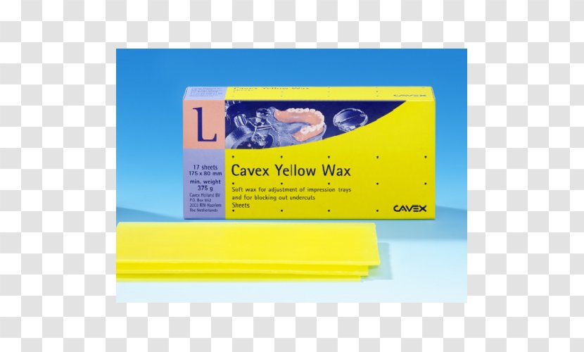 Yellow Dentistry Wax Dentures - Yaprak Transparent PNG