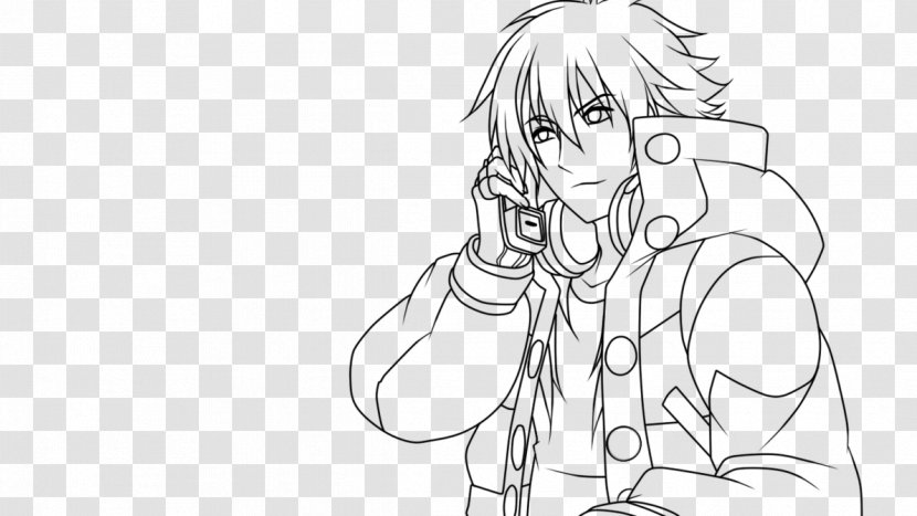 Line Art Dramatical Murder Drawing Coloring Book - Silhouette - Frame Transparent PNG