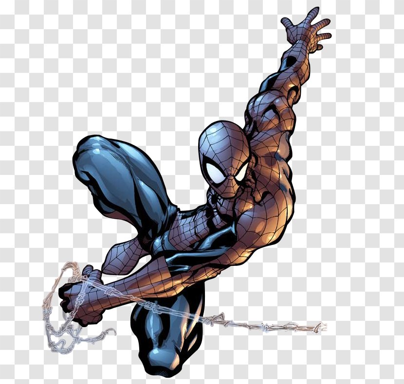 Spider-Man Symbiote Character Fiction Animated Cartoon - Membrane Winged Insect - Spider-man Transparent PNG