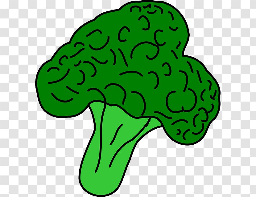 Broccoli Vegetable Clip Art - Silhouette - Cartoon Fresh Spring Grove Transparent PNG