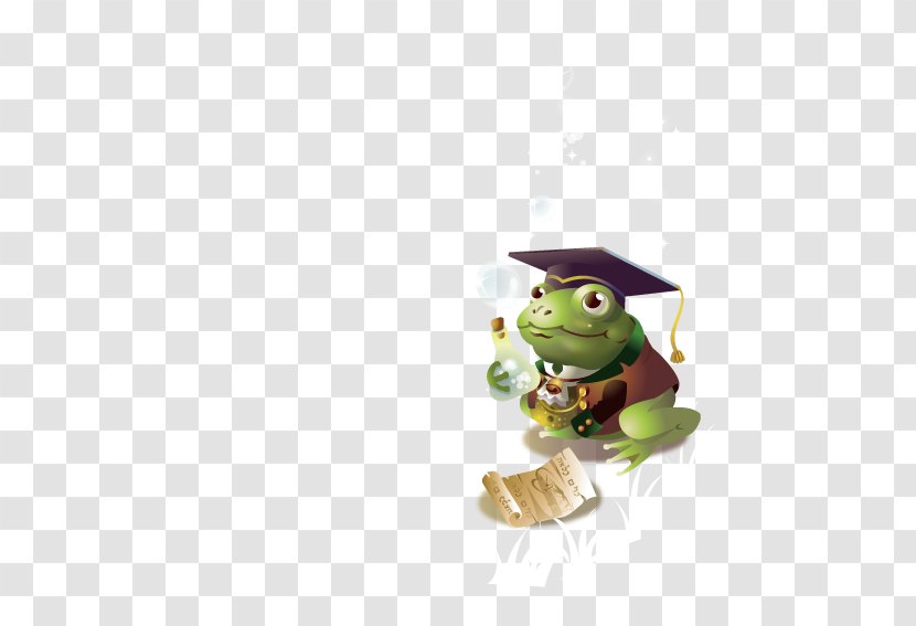 Frog Illustration - Dr. Transparent PNG