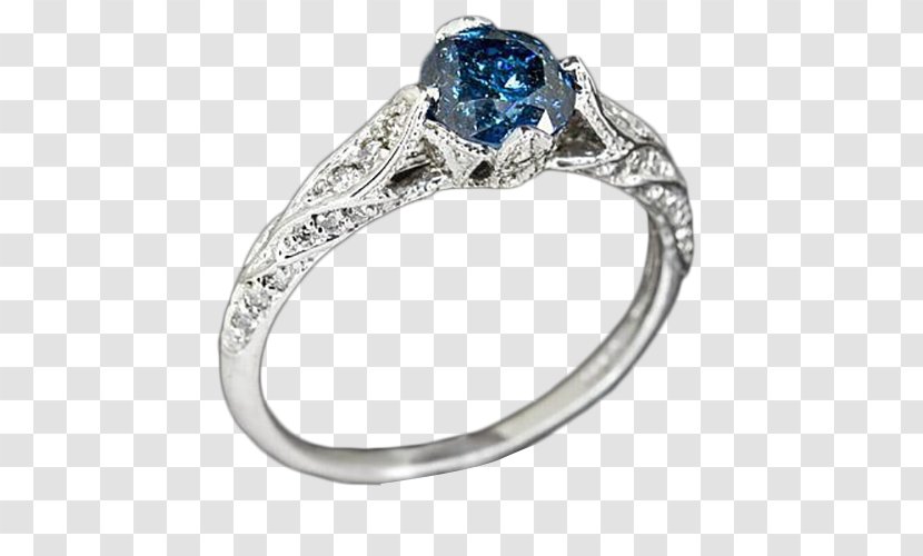 Sapphire Ring Diamond Download - Gemstone - Real Diamonds Product Transparent PNG