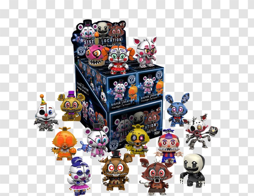 Five Nights At Freddy's: Sister Location The Twisted Ones MINI Cooper Freddy's 4 - Action Toy Figures - Mini Transparent PNG