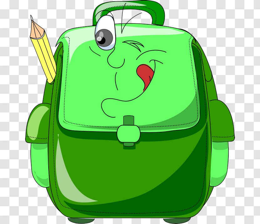 Satchel School Backpack Bag Clip Art - Drawing Transparent PNG