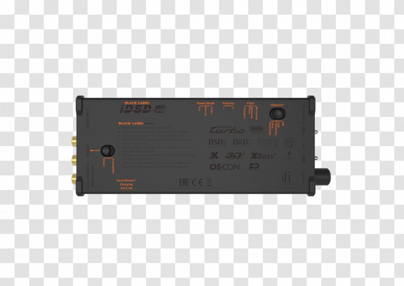 Power Converters IFi Micro-iDSD Electronics Audio Amplifier Operational - Dual Core - Computer Hardware Transparent PNG