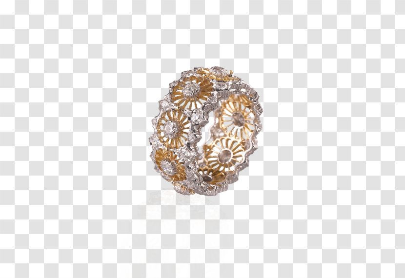 Ring Jewellery Diamond Buccellati Gold - Engraving Transparent PNG