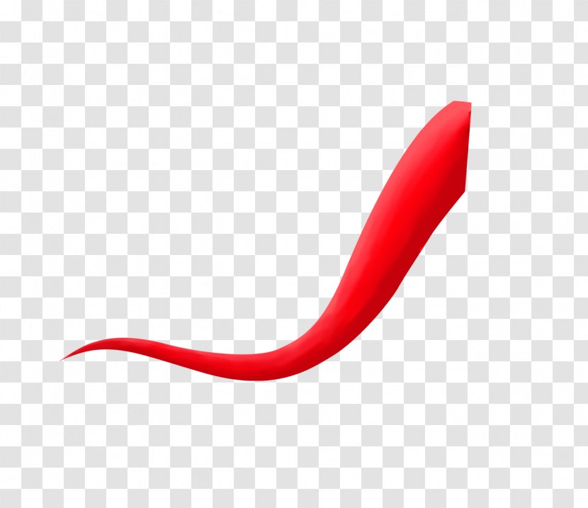 Chili Pepper Mouth Close-up - Closeup - Red Ribbon Transparent PNG