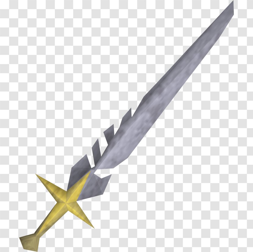 Old School RuneScape Sword Melee Weapon - Wikia Transparent PNG
