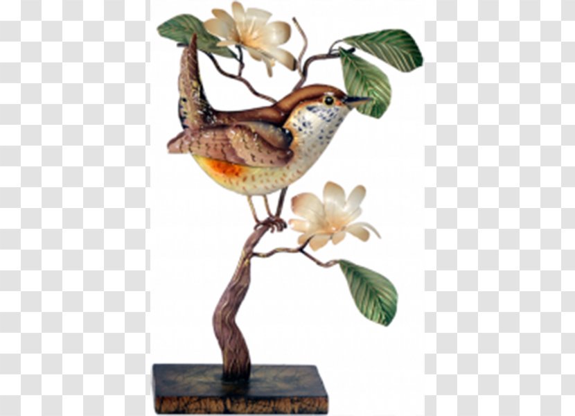 Bird Fauna Flowerpot - Figurine Transparent PNG