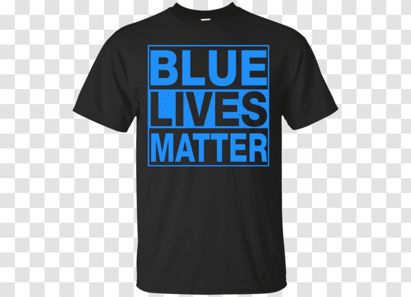 T-shirt Hoodie Black Lives Matter Clothing - Active Shirt - Blue Transparent PNG
