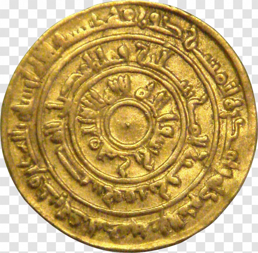 Muizz Street Fatimid Caliphate Isma'ilism - Artifact - Lakshmi Gold Coin Transparent PNG