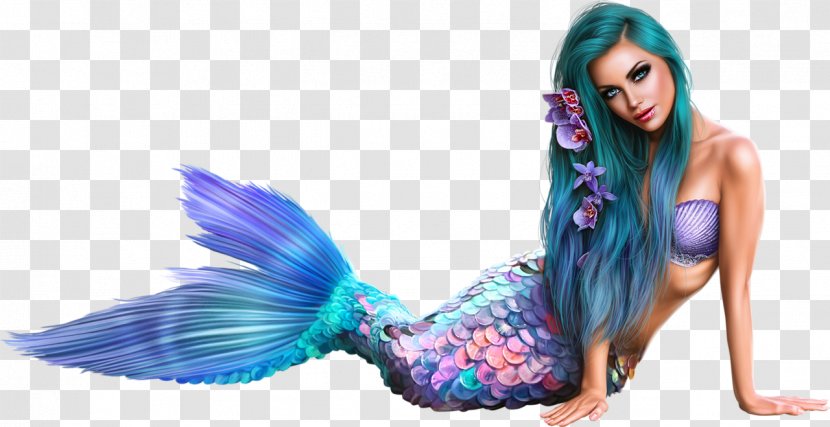 Ariel Mermaid Siren Image - Little Transparent PNG