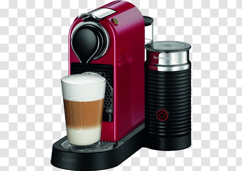 Coffee Milk Café Au Lait Nespresso - Machine Transparent PNG