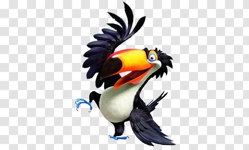 Blu Nigel YouTube Character Rio - Toucan - Cartoon Icon Transparent PNG