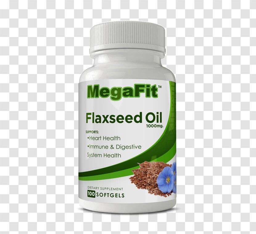 Dietary Supplement Product - Herbal - Flax Transparent PNG