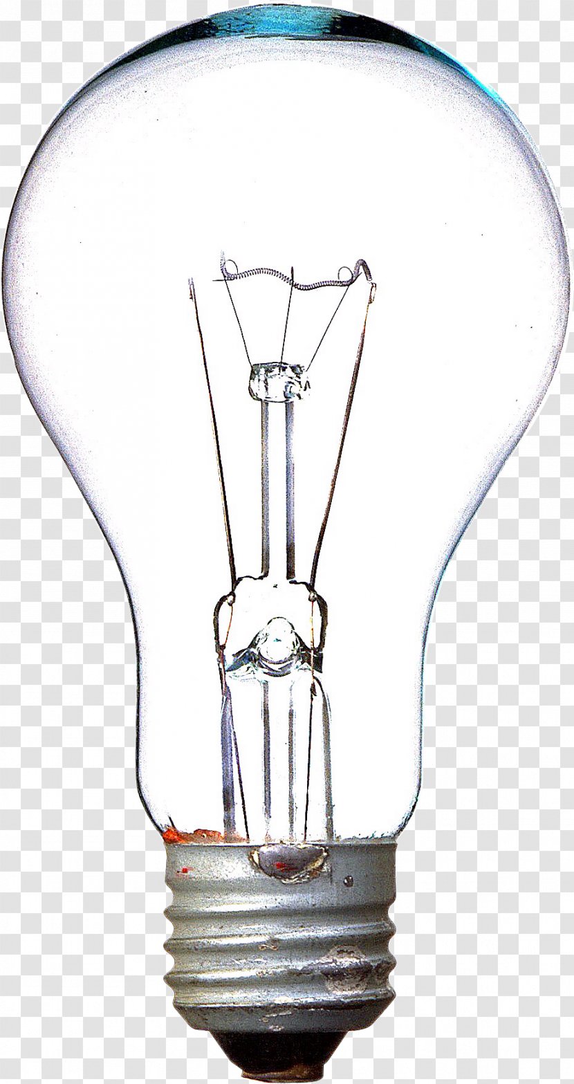 Incandescent Light Bulb Lamp Icon - Image Transparent PNG